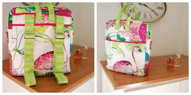 The Bookbag Backpack by Sewing Patterns by Mrs H