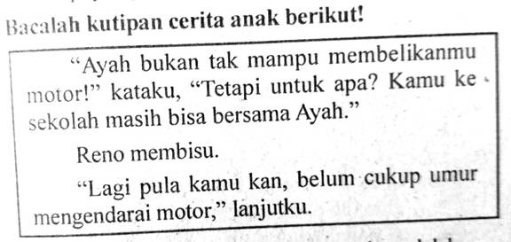 Kalimat iklan yang tidak mengandung unsur komersial adalah