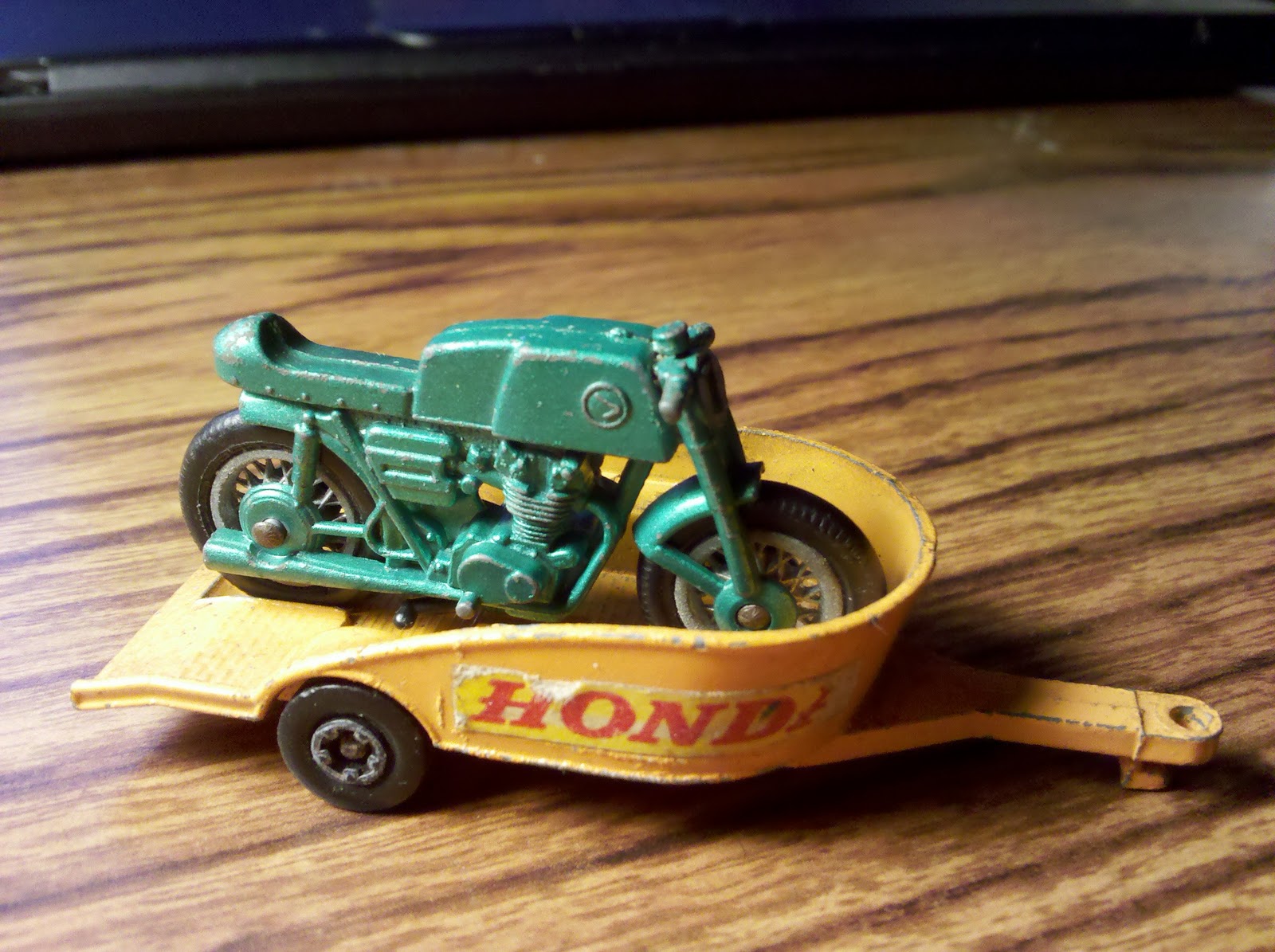Matchbox Honda Motorcycle Trailer