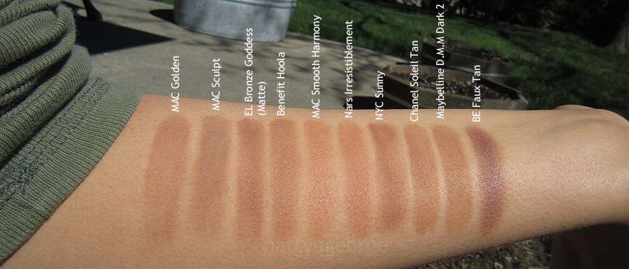 Beauty and Clothing: The Ultimate Bronzer Post! (Bronzer 101 + A quick run through 25 diff. bronzers + loads of swatches)