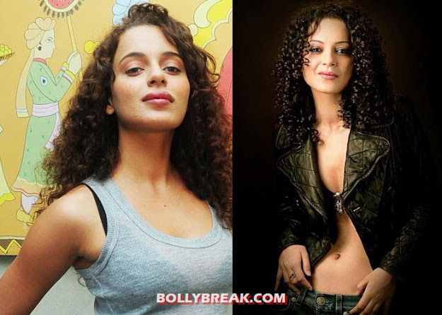 17 - (8) - Bollywood Starlets with and without make up 