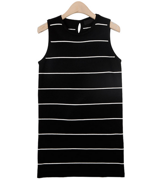 [Stylenanda] Striped Shift Dress | KSTYLICK - Latest Korean Fashion | K ...