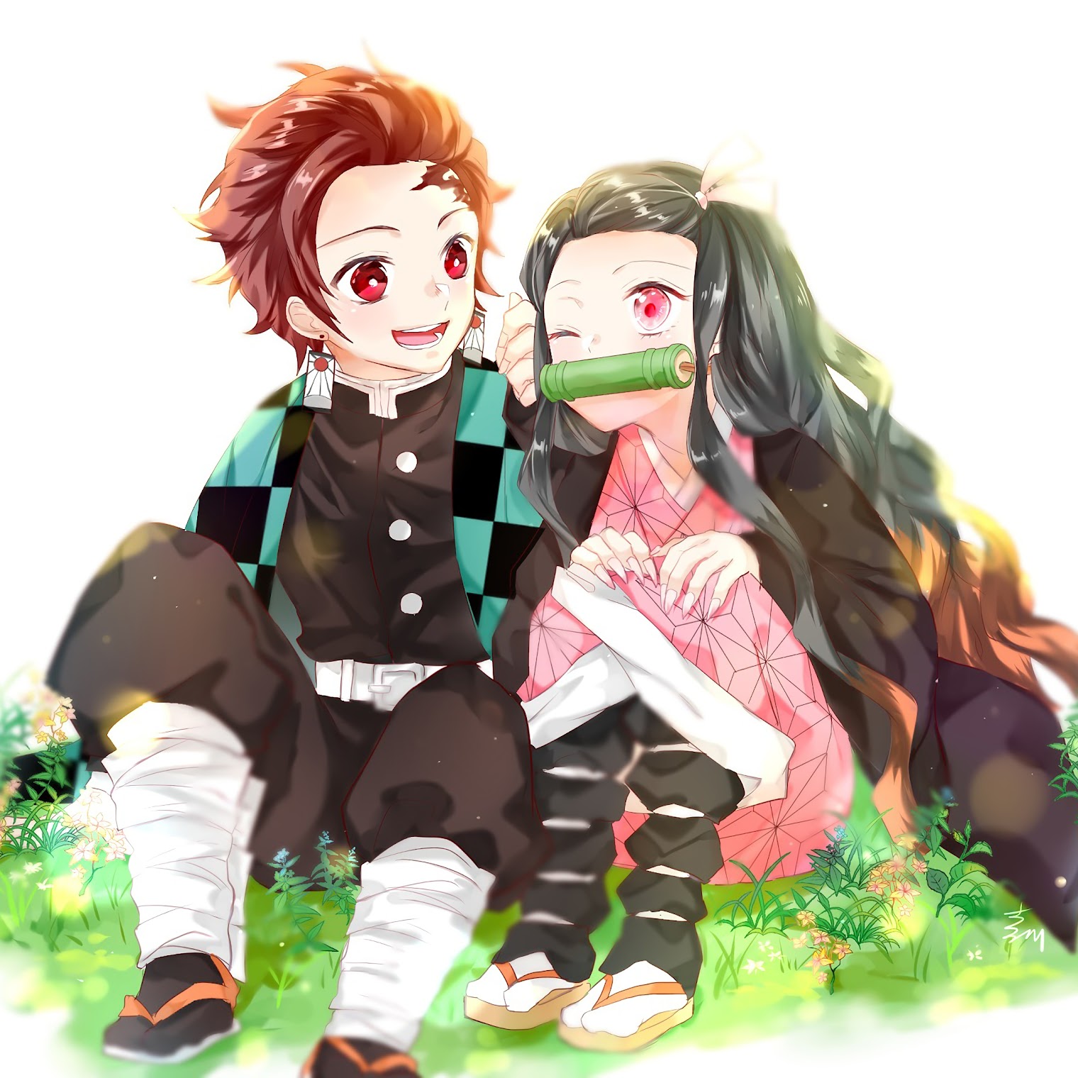 Tanjirou and Nezuko, Kimetsu No Yaiba, 4K, #82 Wallpaper