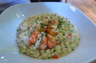 The Naked Finn, mozambique lobster risotto