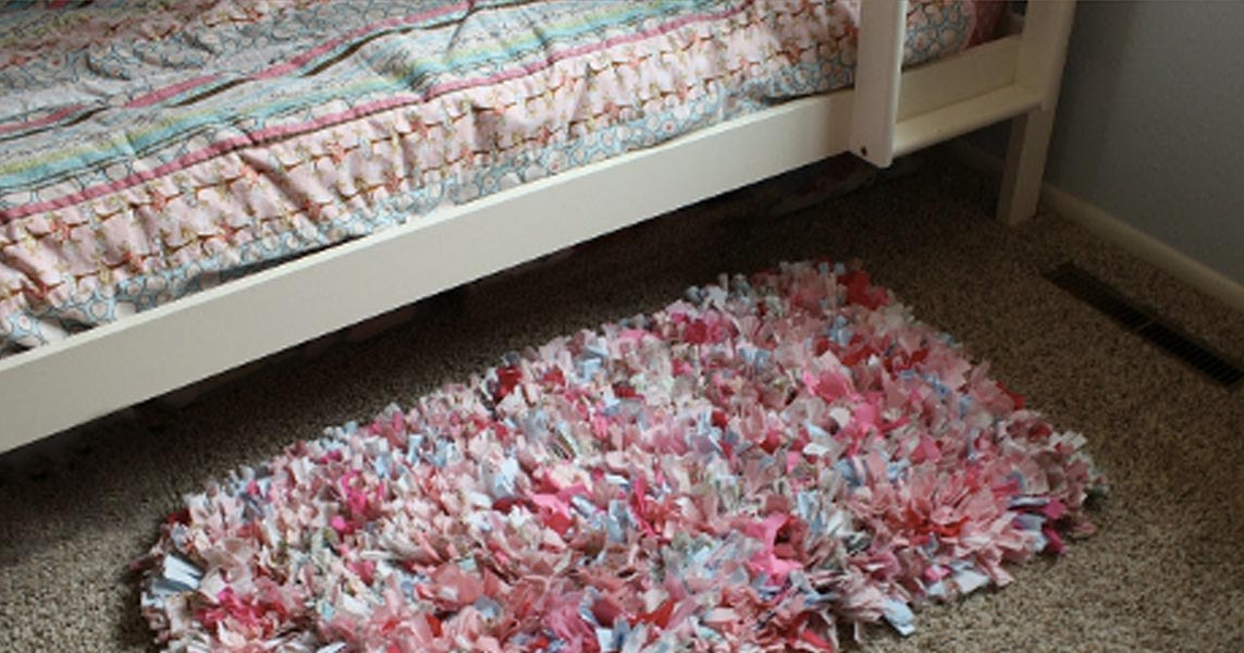 Easy No Sew Shag Rag Rug Everybody Loves And Wants! Handy DIY