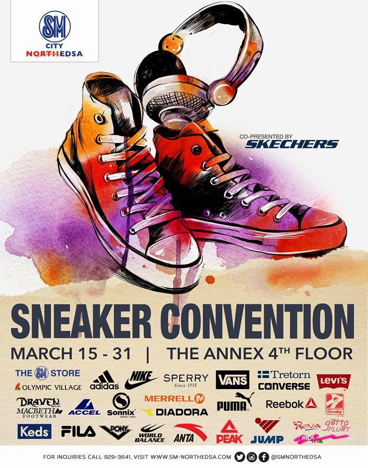 Manila Shopper Sneaker Convention at SM North EDSA Mar 2015