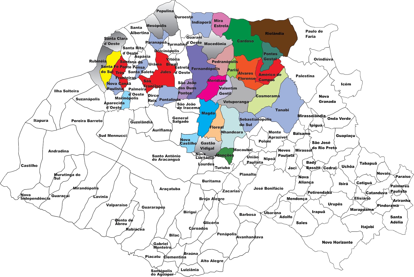 Arranjo de Desenvolvimento da Educação do Noroeste do Estado de São ...