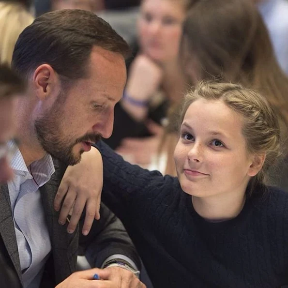 Crown Prince Haakon of Norway, Crown Princess Mette-Marit and Princess Ingrid Alexandra