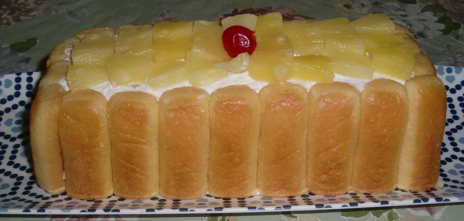 got couscous? Pineapple charlotte