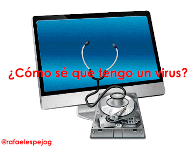 como se que tengo un virus
