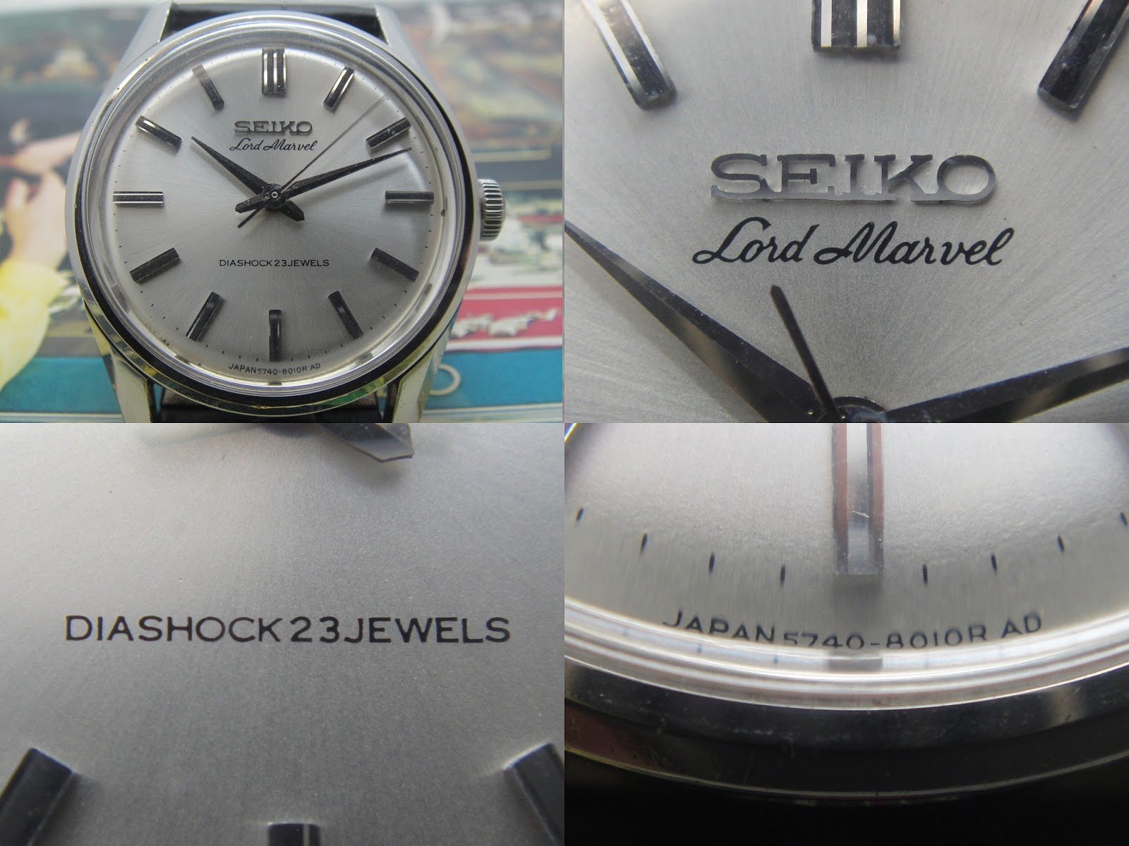 Antique Watch Bar: SEIKO LORD MARVEL DIASHOCK 5740-8000 SLM35 (SOLD)