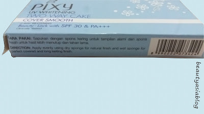 Pixy UV Whitening Two Way Cake Cover Smooth Natural Peach