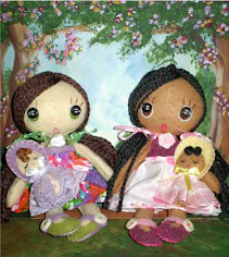 Cutie Pie Felt Doll with a 2" baby doll
