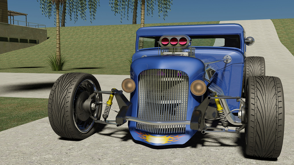MyersGRFX 3D Motorsports: Custom Rat Rod