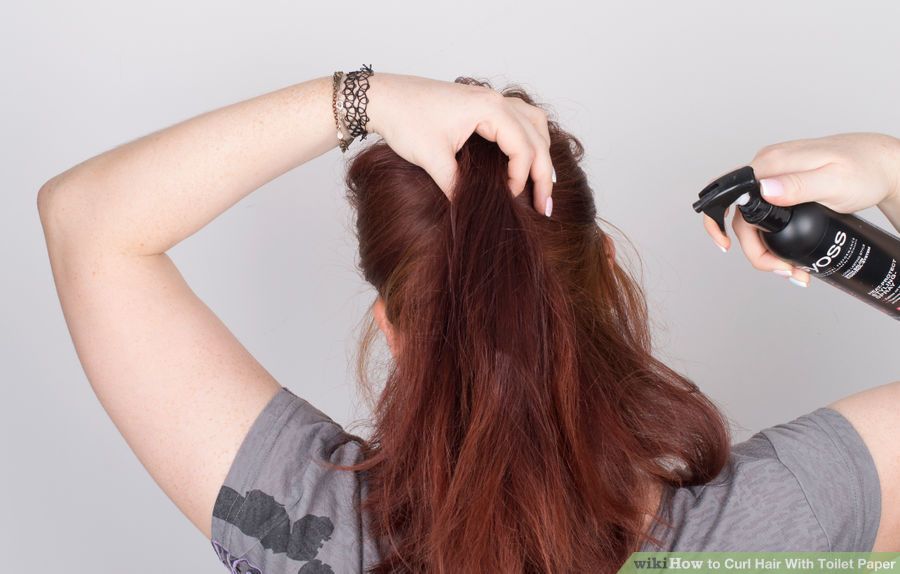 Curl Hair With Toilet Paper