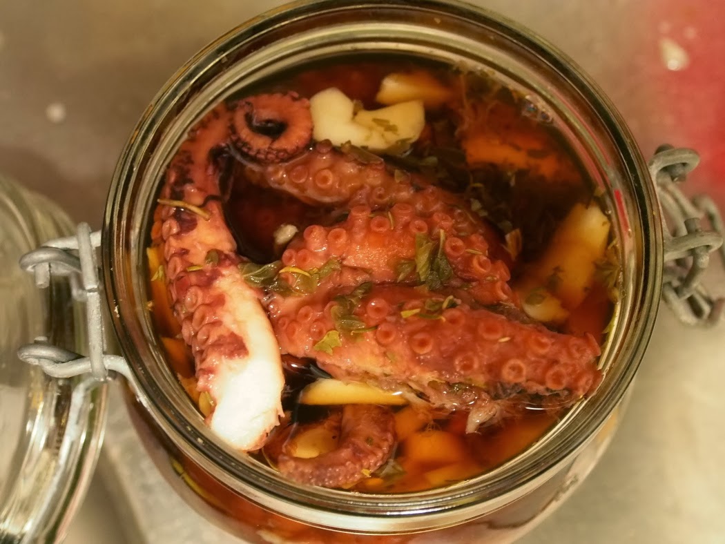 Jarhead Pickling Blog Pickled Octopus