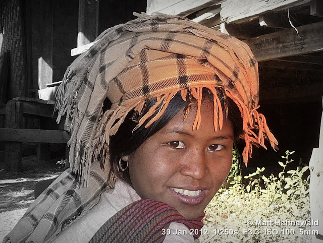 Burma, Myanmar, Inle Lake, Intha woman, Burmese woman, people, street portrait, headshot, Burmese market woman, focal black and white