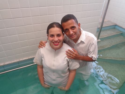 Baptism of Rosineide March 2016