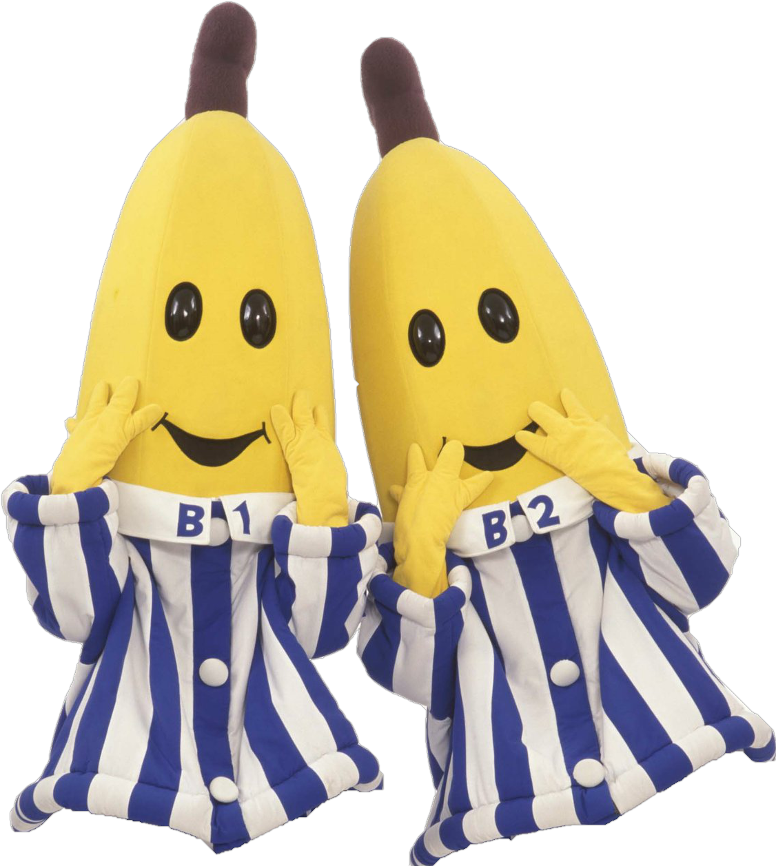 Cartoon Characters Bananas in Pyjamas