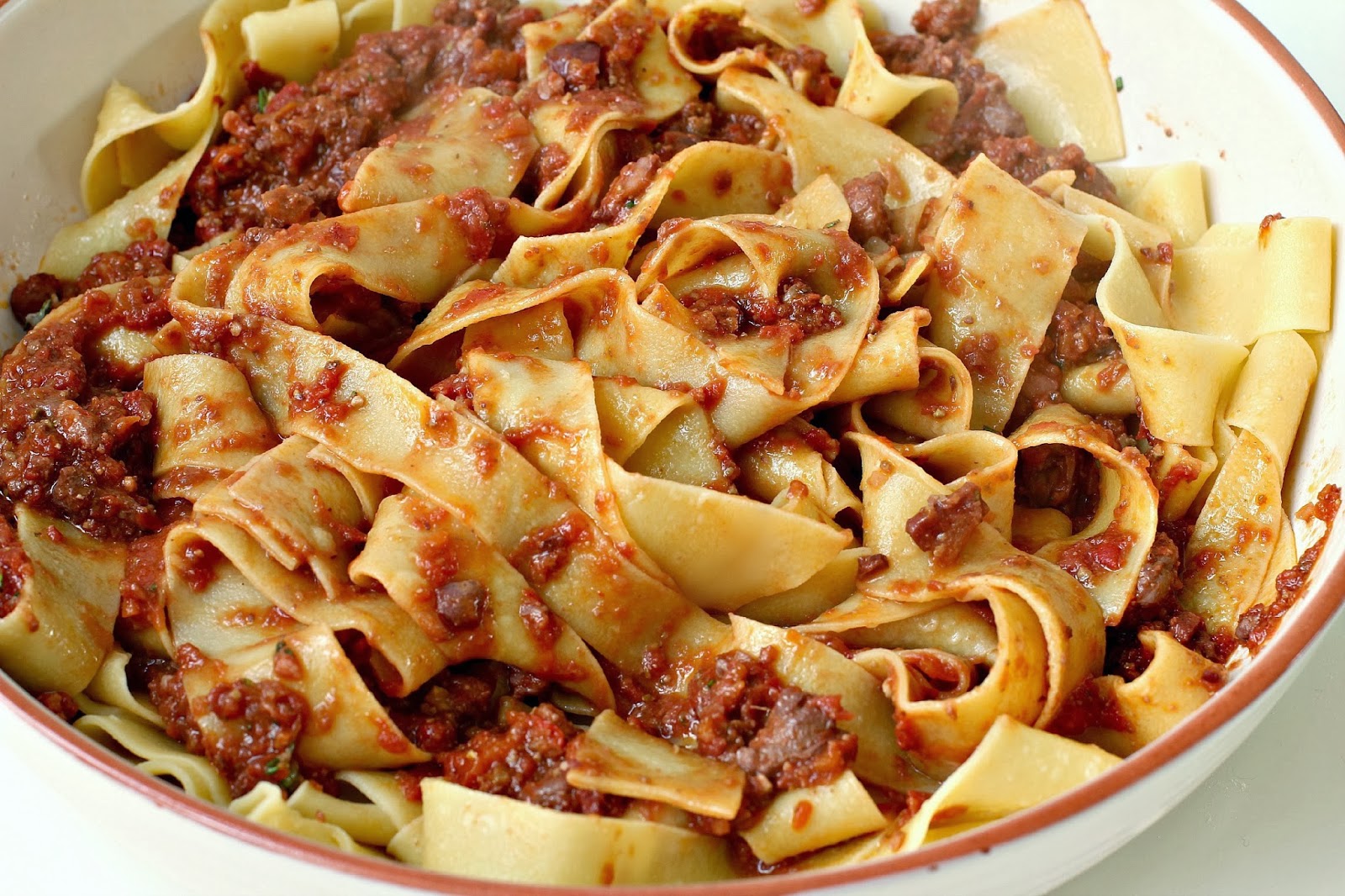 Milk and Honey Fresh Pappardelle with Duck Ragu