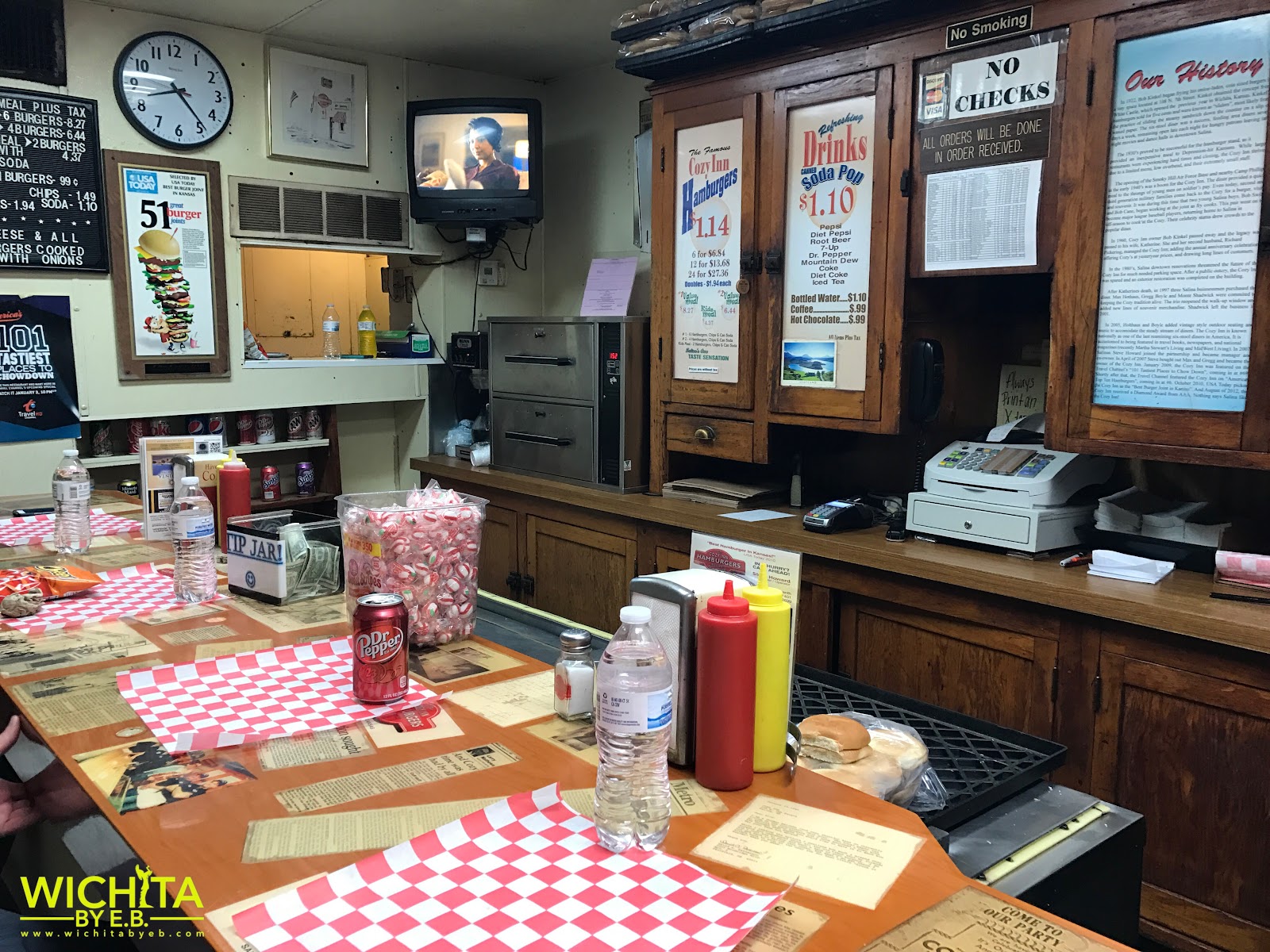 The Cozy Inn Salina's Tiny Little Burger Joint Wichita By E.B.