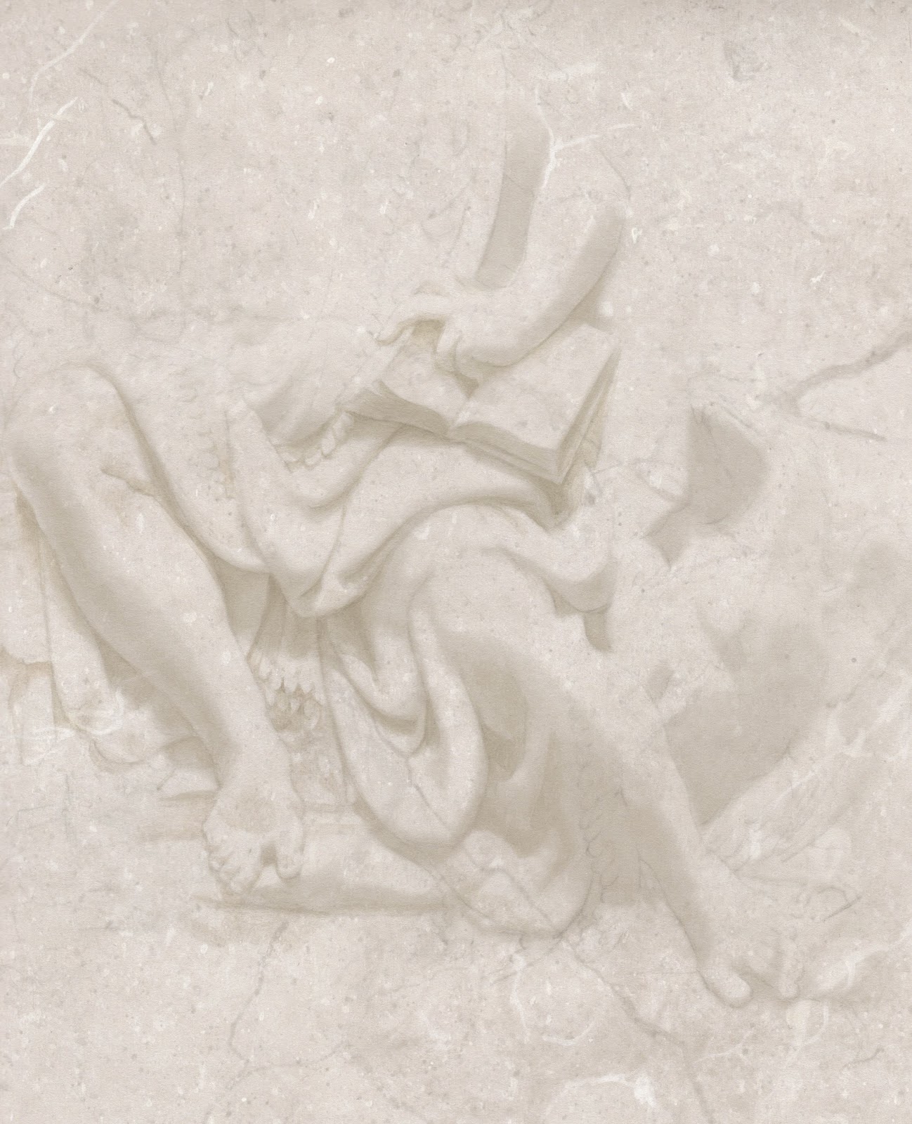 surface fragments How to Paint the Figure in Trompe l'Oeil