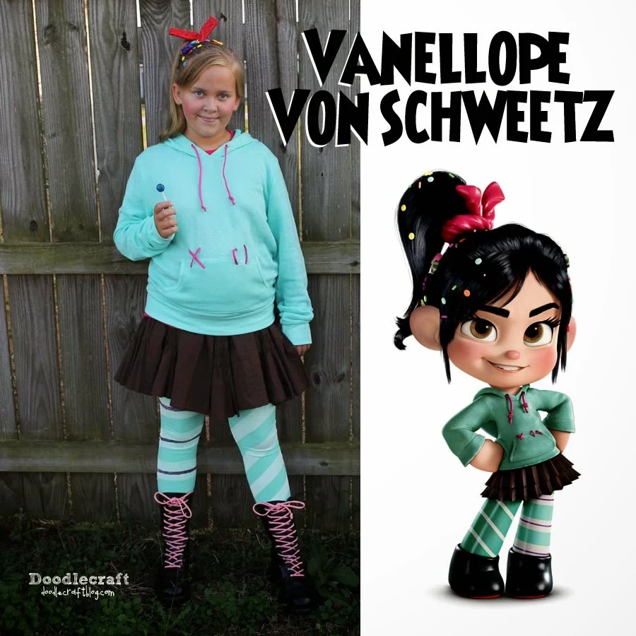 http://www.doodlecraftblog.com/2014/10/vanellope-von-schweetz-costume.html