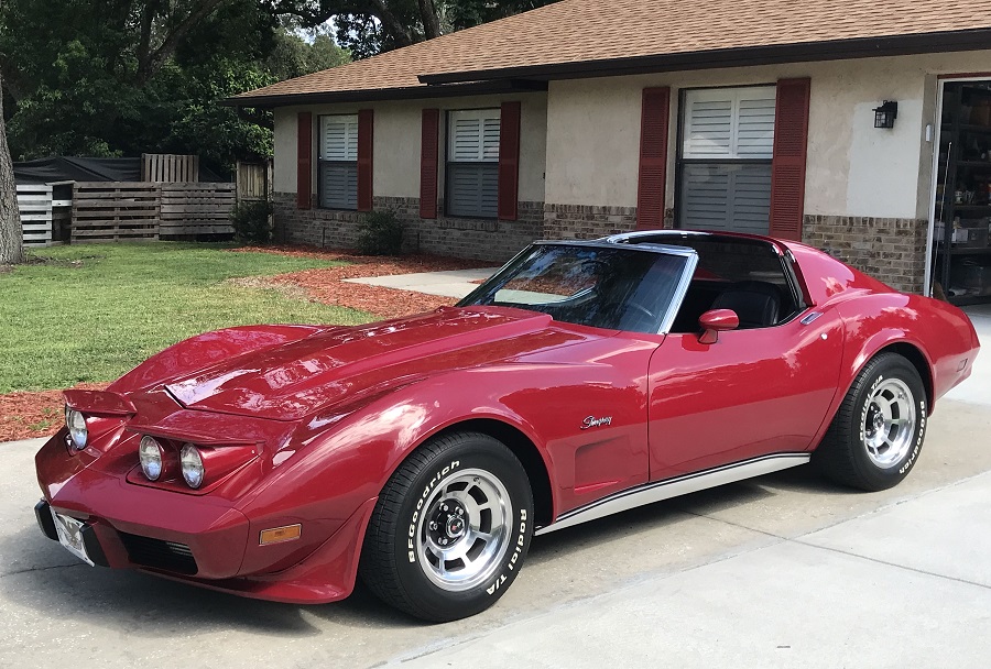 1976 Corvette Stingray Restore, Repair, Detail Pace Car Air Dam For