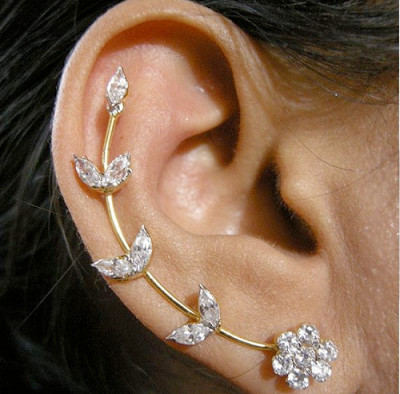 Latest Gold Earring Jewelry