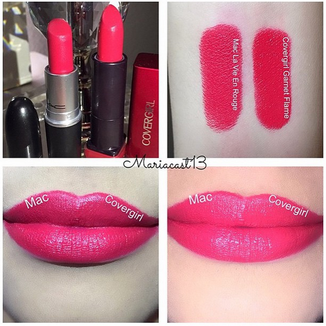 mac la vie en rouge lipstick