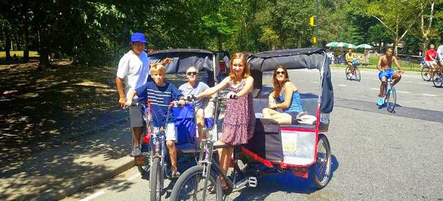 richie's central park pedicab tours