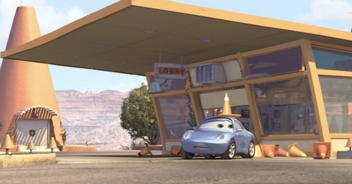 Dan the Pixar Fan Cars Sally with Cone & Lightning McQueen 2Pack