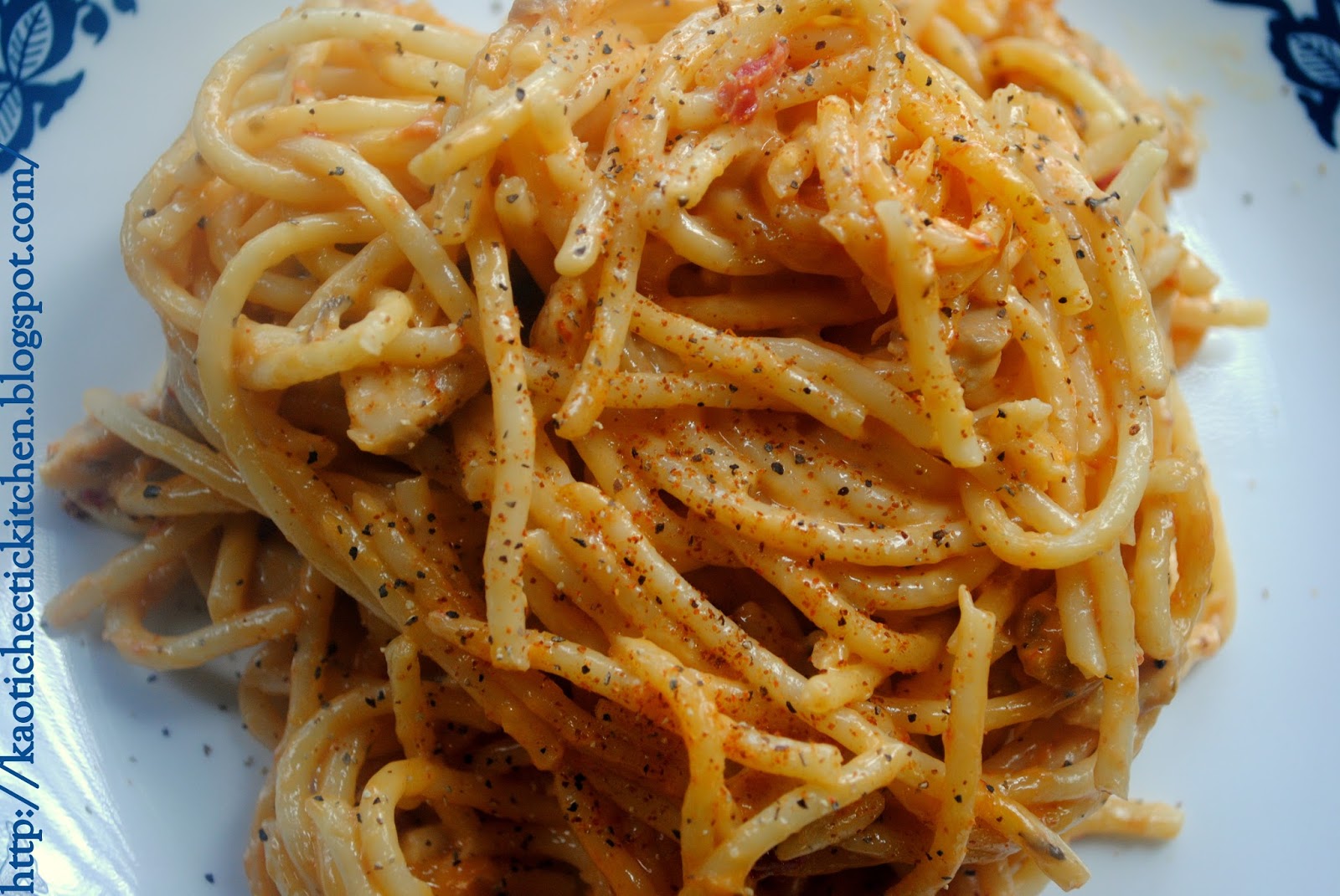 throwback thursday.. velvetta pasghetti