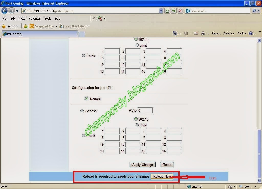 ChampOrdy Step by Step Setting Bridge Mode For FORTH GPO4900WS Modem