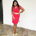 Ini Edo stuns in red fashion Dress - photo
