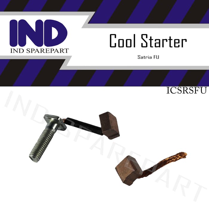 Cool Starter-Areng-Arang Starter-Carbon Brush Satria Fu Berkualitas