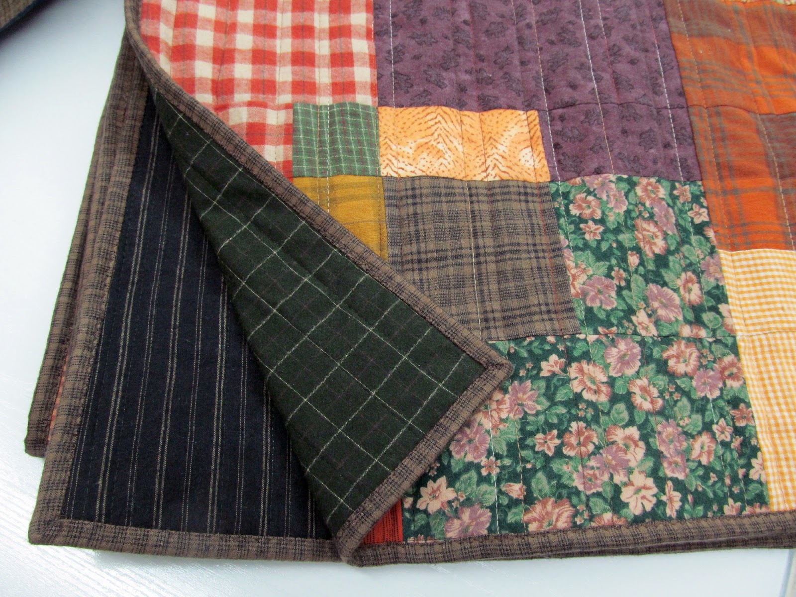 Exuberant Color 2 flannel quilts finished............