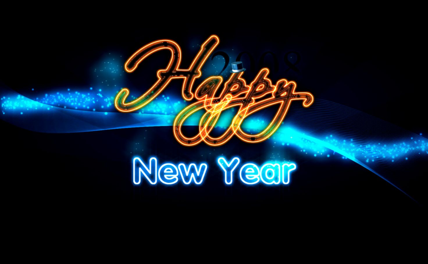 Designs For Happy New Year Beautiful Wallpaper