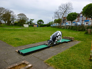 Crazy Golf course on South Parade in Skegness