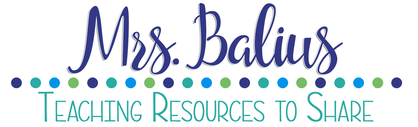 Mrs Balius: Teaching Resources to Share