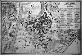 Francesco Ranzi - Pianta di Trento antica (Wikimedia Commons) Francesco Ranzi - Pianta di Trento antica (Wikimedia Commons)