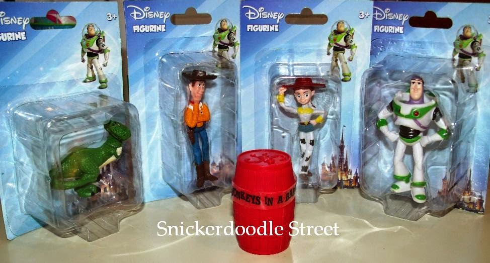 SNICKERDOODLE STREET Mini Toy Story Figurines