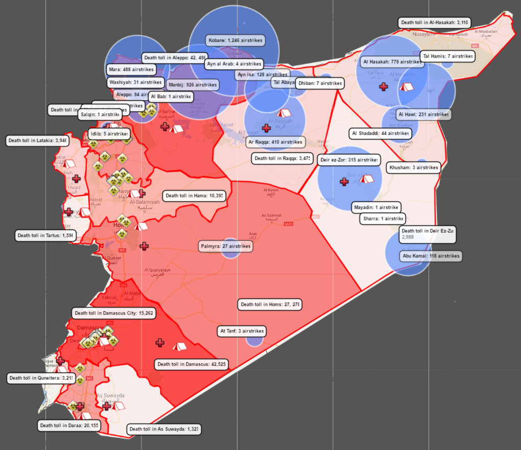 Syria: Who is responsible for how many deaths?
