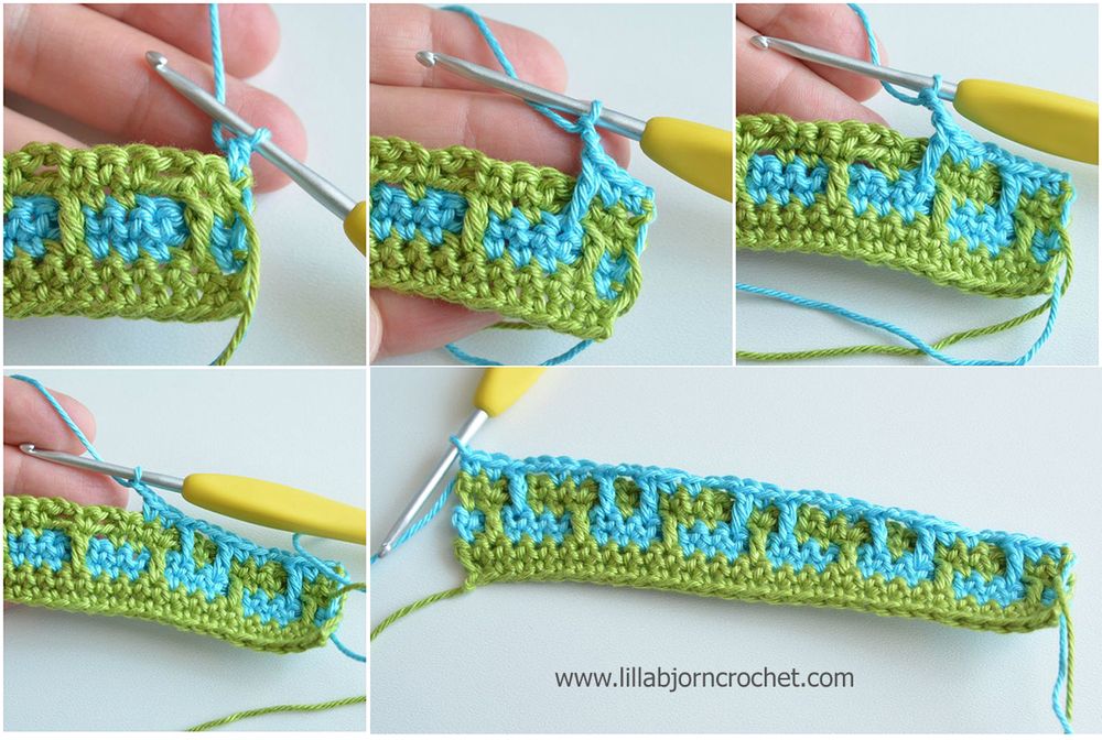 Nya Mosaic Blanket_FREE crochet pattern by www.lillabjorncrochet.com