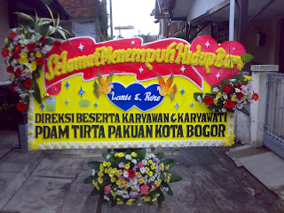 bunga papan bandung