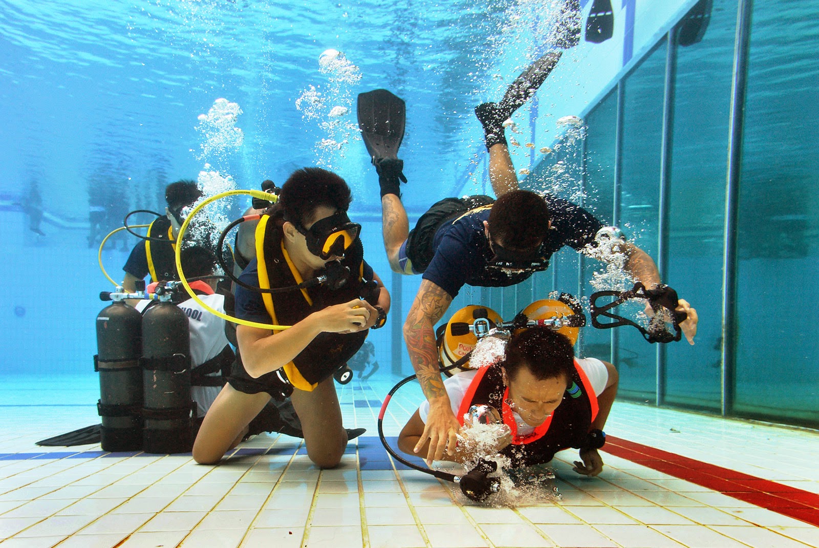 Naval Diving Unit NDU Singapore Hell Week aka Team Building Week