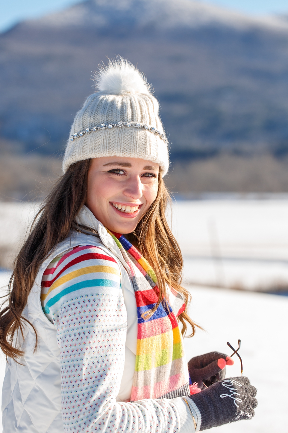 Vermont Red Barn Wearing White In Winter Southern Belle In Training