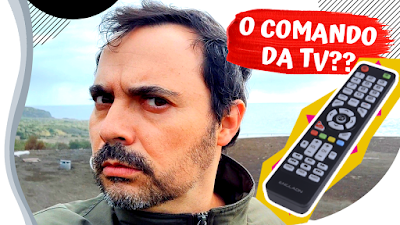 QUANDO O COMANDO DA TELEVISÃO DESAPARECE...