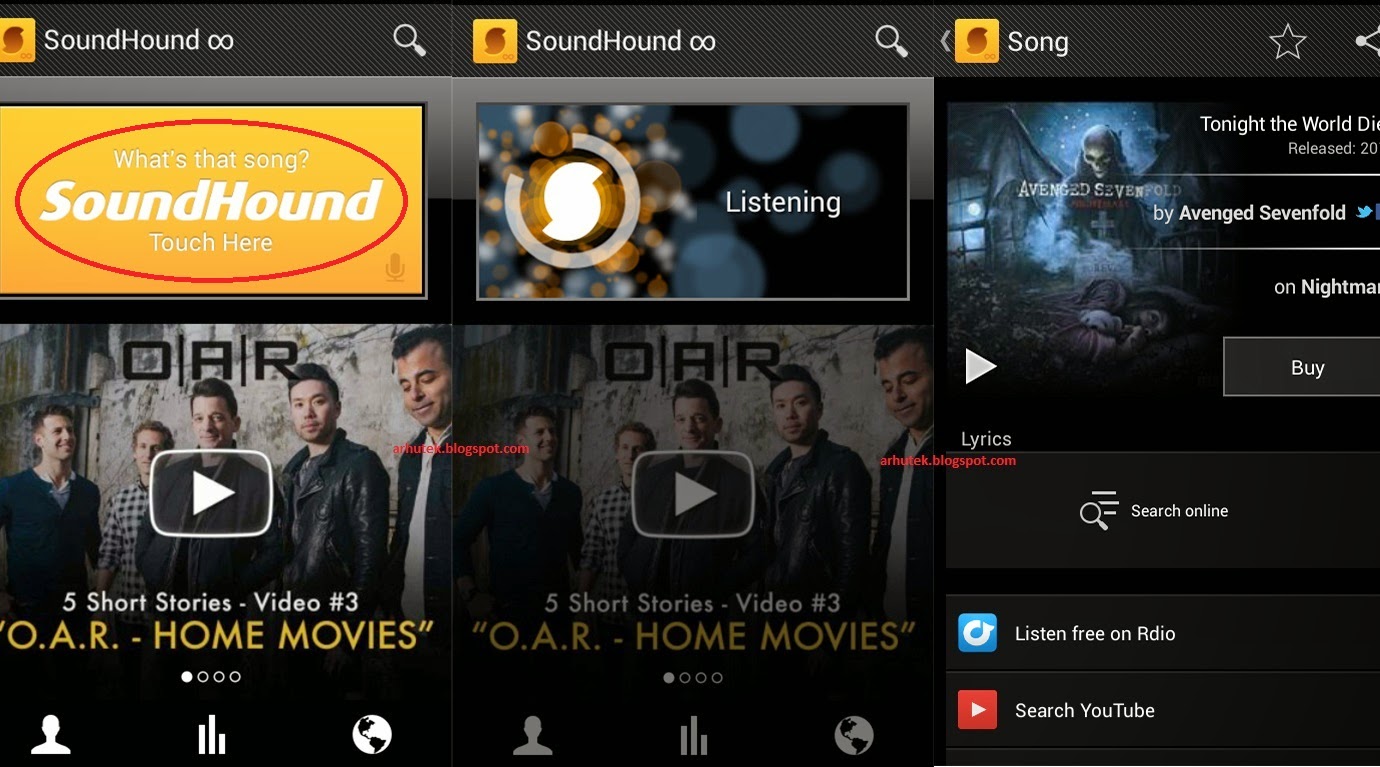 Cara Mengetahui Judul Lagu & Penyanyinya (Review SoundHound) Cara Mengetahui Judul Lagu & Penyanyinya (Review SoundHound)