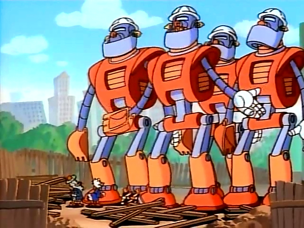 13 DUCKTALES Season 01, Episode 43 "Robot Robbers" (1987)